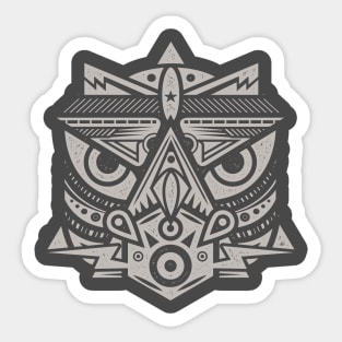 owl Totem Sticker